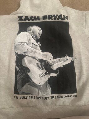 ZACH BRYAN CONCERT HOODIE